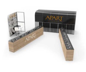 Apart conference stand