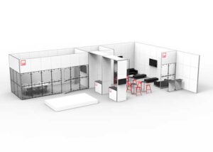 expo large booth modular